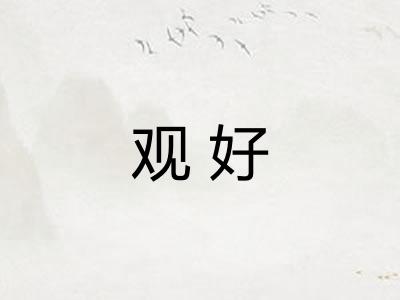 观好