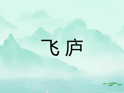飞庐