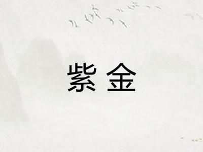 紫金