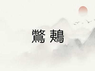 鷩鴺