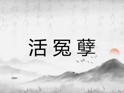 活冤孽 活冤孽