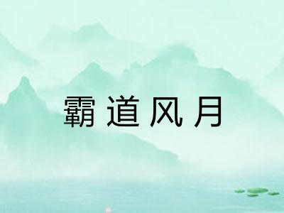 霸道风月