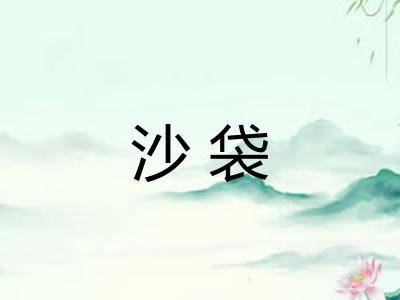 沙袋 沙袋