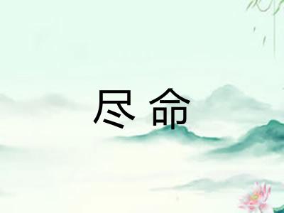 尽命
