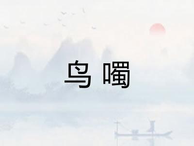 鸟噣