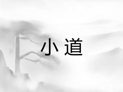 小道 小道