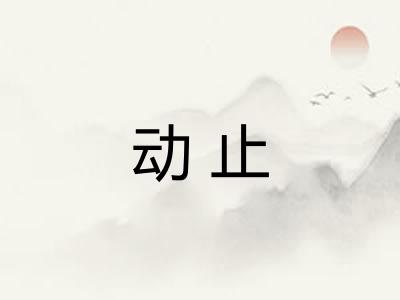 动止