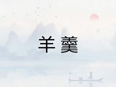 羊羹