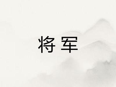 将军