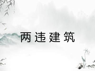 两违建筑 两违建筑