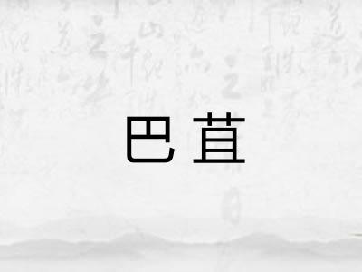 巴苴