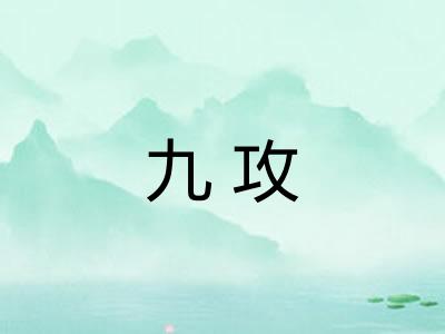 九攻