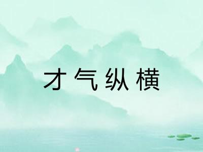 才气纵横
