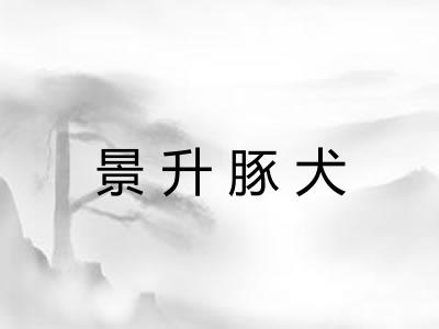 景升豚犬
