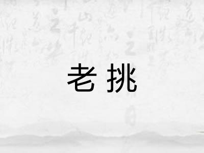 老挑