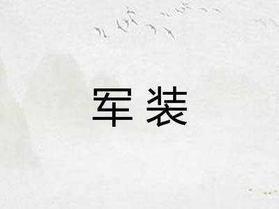 军装