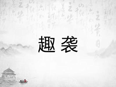 趣袭