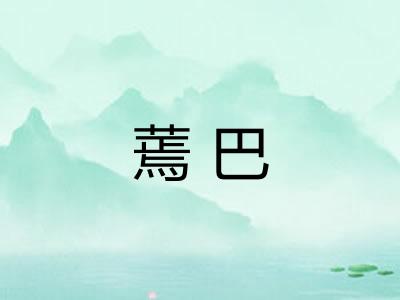 蔫巴