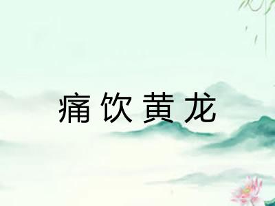 痛饮黄龙